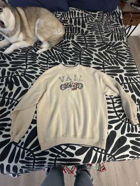 Vintage DANAGGERS Vail Colorado Embroidered Crewneck Sweatshirt